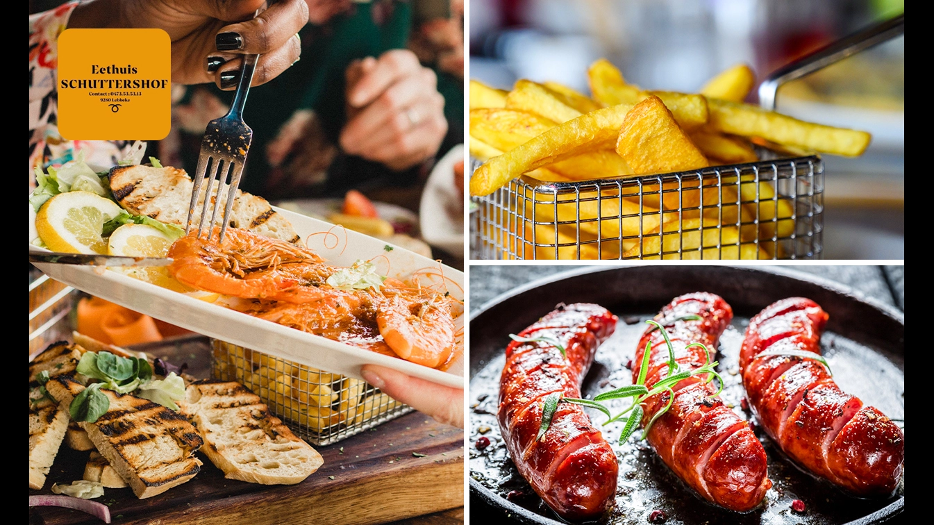 Eethuis Schuttershof, 3-gangendiner of -lunch à la carte bij