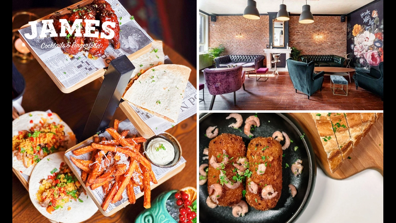 James Bar, Shareddining diner + sidedish in hartje Aalst bespaar 29